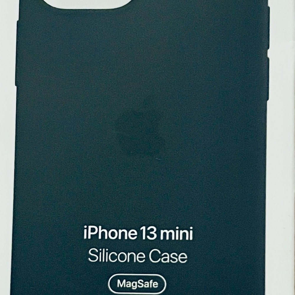 Apple iPhone 13 Mini Silicone Case - Dark Gray